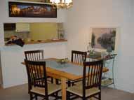 The dining room